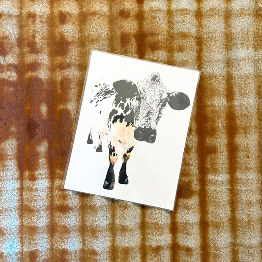 Speckle Park Cow Print