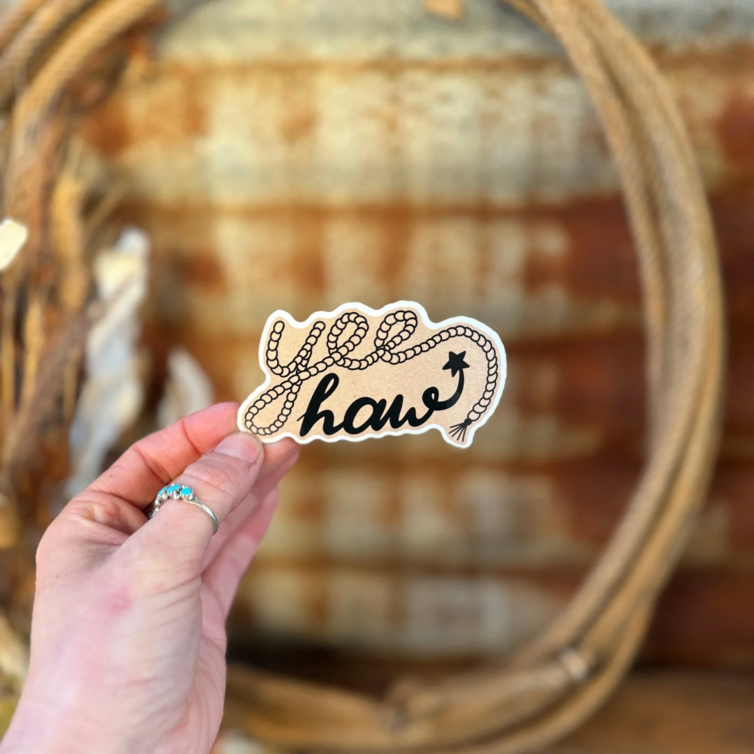 Yee Haw Sticker – BUCK'N CO