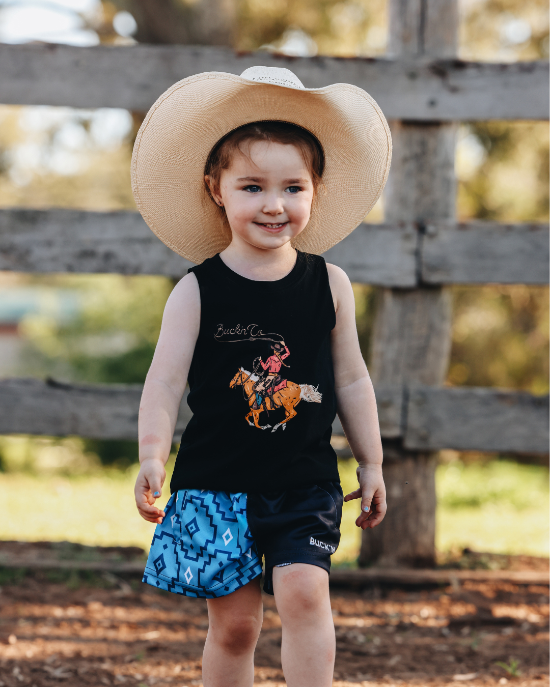 Ropin' Buck Kids Tank