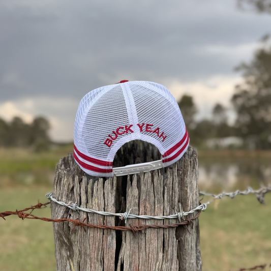 Waterproof Maroon Trucker Cap