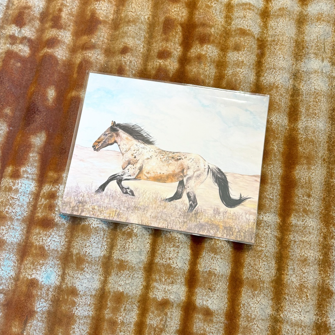 Wild Mustang Print