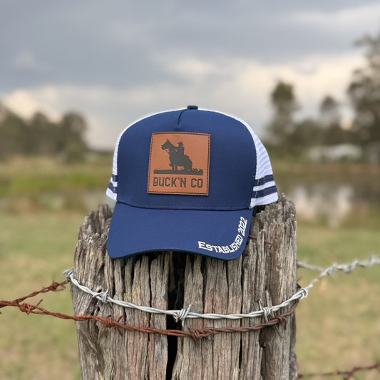 Waterproof Navy Trucker Cap