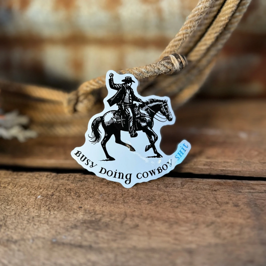 Cowboy Sticker