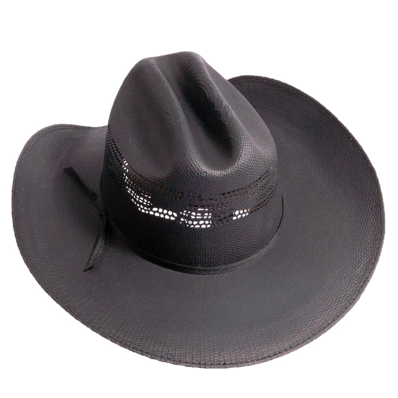 American Hat Makers Bozeman Straw - Black