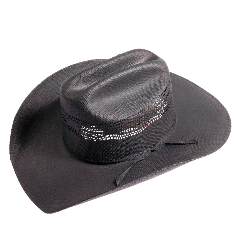 American Hat Makers Bozeman Straw - Black